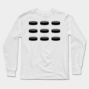 HOCKEY PUCK 9 PACK BUNDLE SET Long Sleeve T-Shirt